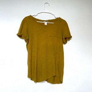 H&M Green Short Sleeve Shirt